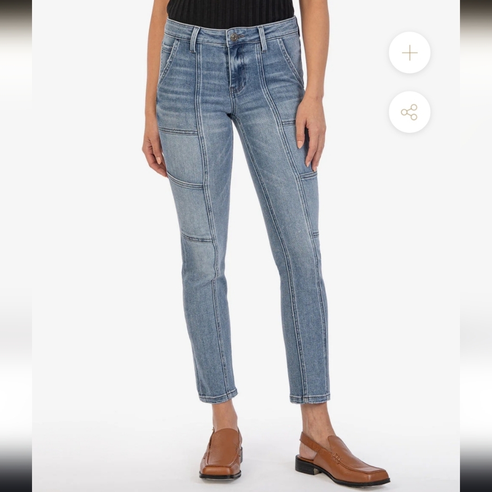 ⚡️Kut From The Kloth Reese Ankle Straight Leg Jeans